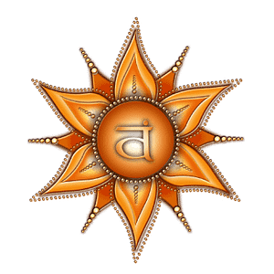 sacral chakra awakening symptoms - Sacral Chakra Symbol, Orange mandala flower, SVADHISTHANA - Sensuality, Sexuality, Pleasure, Sociability. the 2nd of 7 chakras